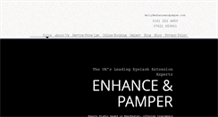 Desktop Screenshot of enhanceandpamper.com